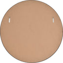 Renwil Posadas 36" Tall Round Wall Mirror - Black
