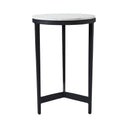 Renwil Arryn Indoor Cast Aluminum Side Table - Black