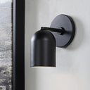 Renwil Valonia 8.25" Length Wall Sconce - Black