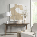 Renwil Erula 48" Wide Wall Art - Matte White