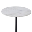 Renwil Barker Indoor Cast Aluminum Side Table - Matte Black