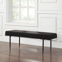 Renwil Lowe Indoor Boucle Bench - Black