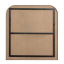 Renwil Salma 40" H x 38" W Wall Mirror - Grey