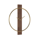 Renwil Avigail Wall Clock - Antique Brushed Brass