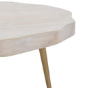 Renwil Core Indoor Acacia Wood Table - White