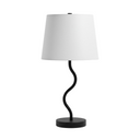Everren Mayssa 19.75" Length Table Lamp -  Matte Black