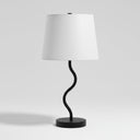 Everren Mayssa 19.75" Length Table Lamp -  Matte Black