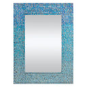 Renwil Catarina 23" Tall Rectangle Wall Mirror - Blue