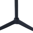 Renwil Barker Indoor Cast Aluminum Side Table - Matte Black