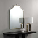 Renwil Calliope 45" Tall Irregular Wall Mirror - Yellow