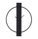 Renwil Romane Indoor Iron Wall Clock - Matte Black