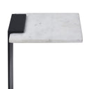Renwil Dorville Indoor Cast Aluminum Side Table - Matte Black
