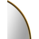 Renwil Marius 60" Tall Oval Full Length Mirror - Yellow