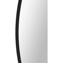 Renwil Posadas 36" Tall Round Wall Mirror - Black
