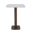 Renwil Allard Indoor Cast Aluminum Side Table - Antique Brass
