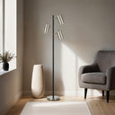 Everren Mosaic 63.5" Height Floor Lamp - Matte Black