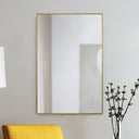Renwil Raydon 35.5" Tall Rectangle Wall Mirror - Yellow