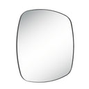 Renwil Sparti 36" Tall Square Wall Mirror - Black