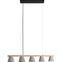 Renwil Zain 6" Length Ceiling Fixture - Grey