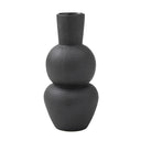 Renwil Icarus Indoor Ceramic Stoneware Vase - Matte Black