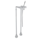 Polished Chrome / Ivory Wheel Handle
