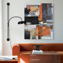 Renwil Draco 54.5" Length Wall Sconce - Black