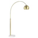 Everren Daleela 77.38" Height Floor Lamp - Brushed Gold