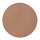 Renwil Porpoise 36" Tall Round Mirror - Matte White