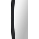 Renwil Sami 48" Tall Round Wall Mirror - Black