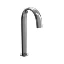TOTO Gooseneck Vessel AC Powered 0.5 GPM Touchless Bathroom Faucet with Mixing Valve - 10 Second On Demand Flow