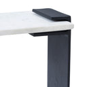 Renwil Dorville Indoor Cast Aluminum Side Table - Matte Black