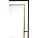 Renwil Gray 38" Tall Rectangle Wall Mirror - Yellow