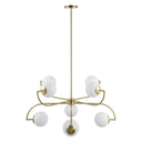 Renwil Rover 19" Length Ceiling Fixture - Satin Brass
