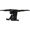 Renwil Mortal Indoor Aluminum Statue - Matte Black