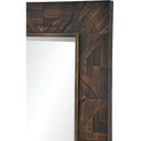 Renwil Madden 42" Tall Rectangle Wall Mirror - Brown