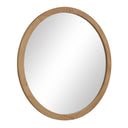 Renwil Noto 40" H x 40" W Wall Mirror - Brown