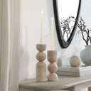 Renwil Amarena Candle Holder - Natural