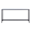 Renwil Bodin Indoor Iron Console Table - Matte Black