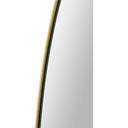 Renwil Gallegos 36" Tall Rectangle Wall Mirror - Yellow