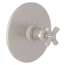 Satin Nickel / Cross Handle
