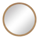 Renwil Noto 40" H x 40" W Wall Mirror - Brown