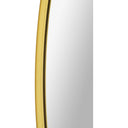 Renwil Fragoso 48" Tall Round Wall Mirror - Yellow