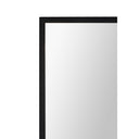 Renwil Amara 45" Tall Rectangle Wall Mirror - Black