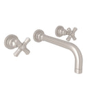 Satin Nickel / Cross Handle