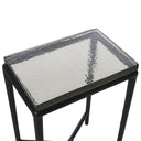 Renwil Aria Indoor Cast Aluminum Side Table - Black