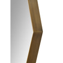 Renwil Cruz 40" Tall Irregular Wall Mirror - Yellow