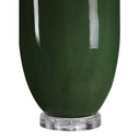 Everren Pesca 30.75" Height Table Lamp - Crackled Olive Green
