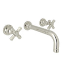 Polished Nickel / Cross Handle