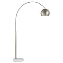 Everren Aglow 77.38" Height Floor Lamp - Brushed Nickel