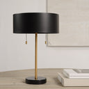 Renwil Gillian 17" Length Table Lamp - Black